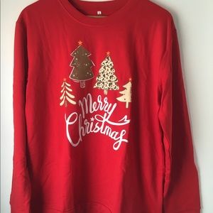 Red Christmas Sweatshirt, XL 🎄
